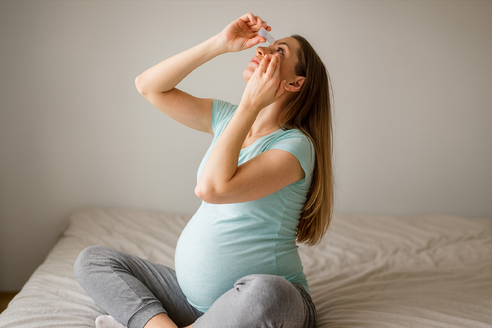 Colírios na gravidez